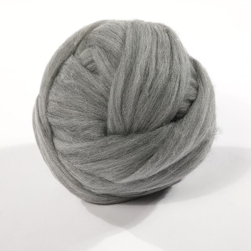 50g Fluffy Soft Dyed Wool Fiber Roving DIY Needle Felting Spinning Handcraft Toy - Picture 21 of 26
