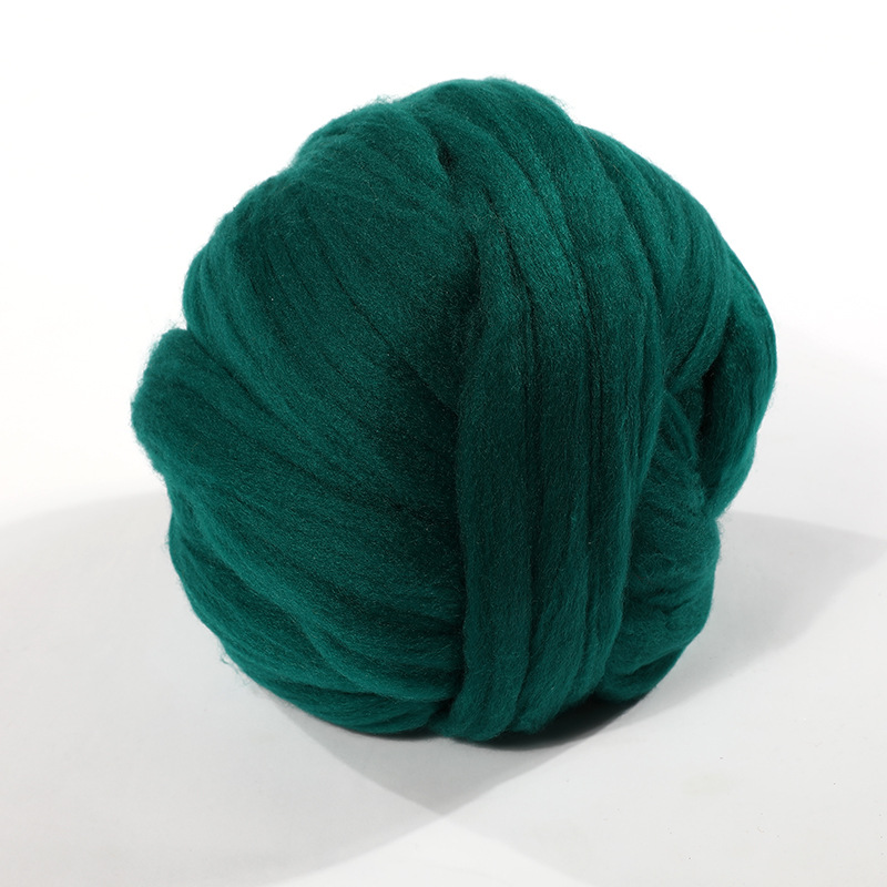 50g Fluffy Soft Dyed Wool Fiber Roving DIY Needle Felting Spinning Handcraft Toy - Picture 22 of 26