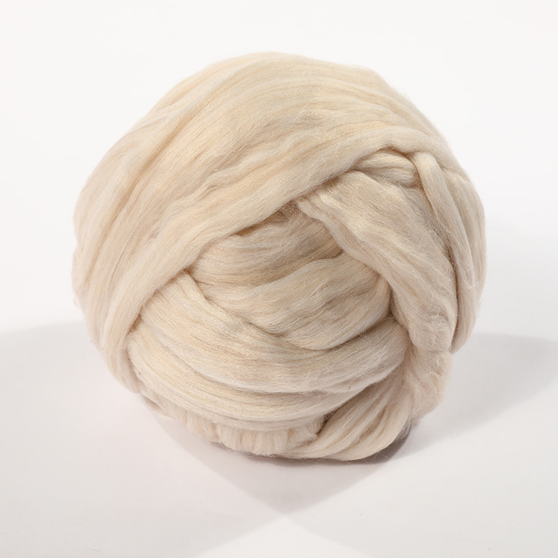 50g Fluffy Soft Dyed Wool Fiber Roving DIY Needle Felting Spinning Handcraft Toy - Picture 23 of 26