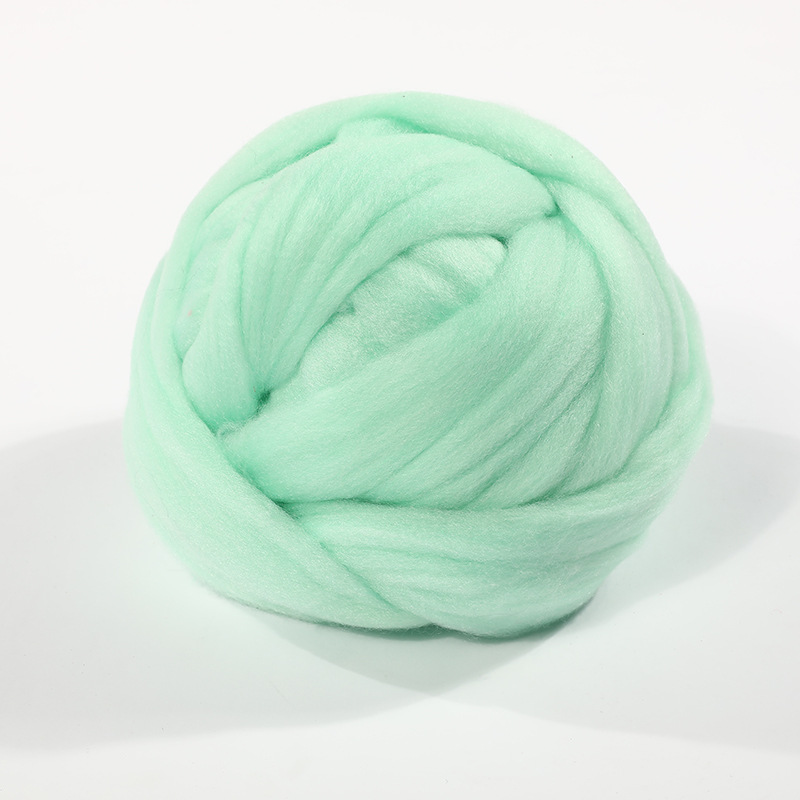50g Fluffy Soft Dyed Wool Fiber Roving DIY Needle Felting Spinning Handcraft Toy - Picture 24 of 26