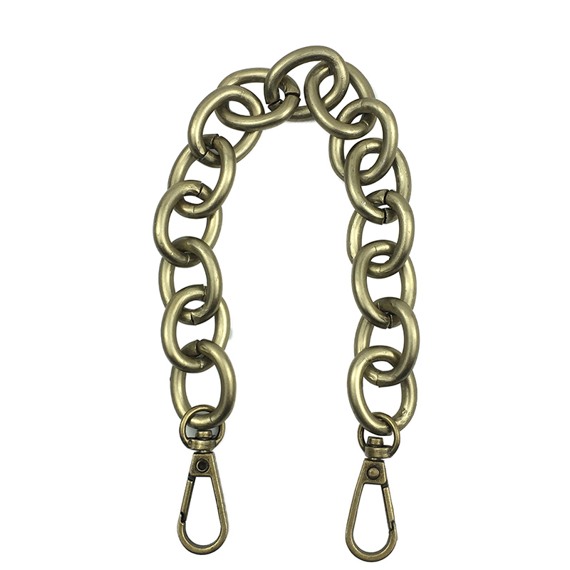 30CM Metal Chain Bag Strap Handbag O-type Handle Replacement Hardware Purse DIY - Foto 11 di 14