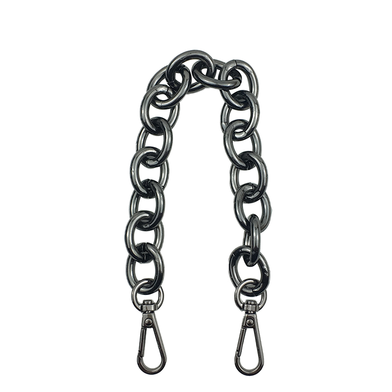 30CM Metal Chain Bag Strap Handbag O-type Handle Replacement Hardware Purse DIY - Foto 14 di 14