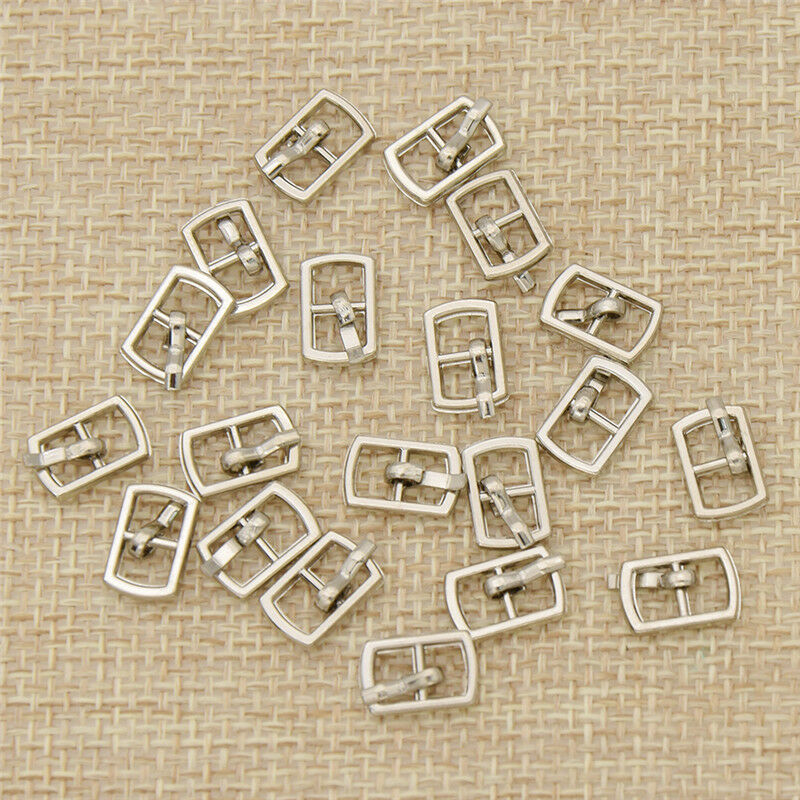 20 piezas Mini Hebillas Artesanías para Zapatos Cinturón Costura Muñeca Juguete Ropa Accesorios Hágalo usted mismo - Imagen 8 de 11