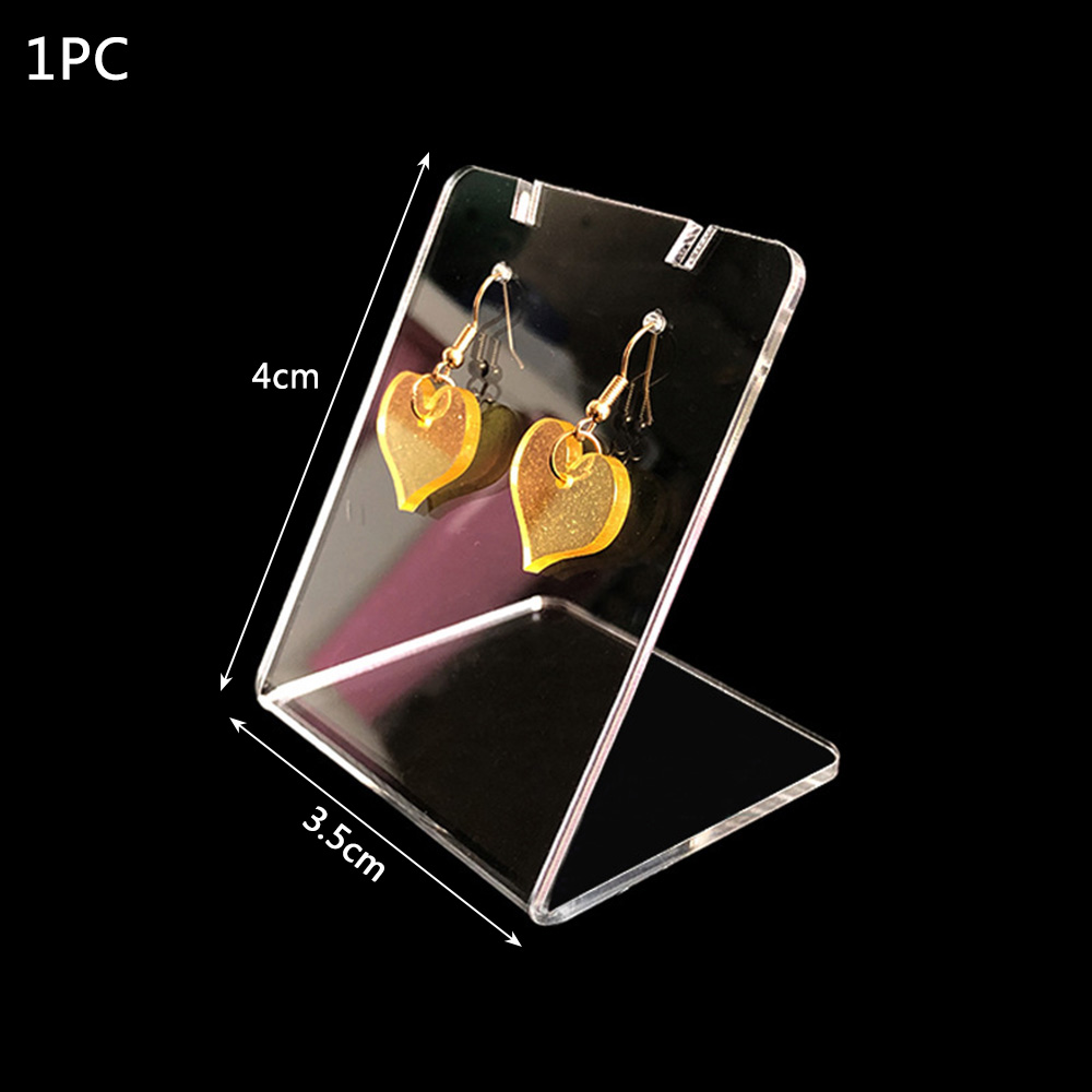 Acrylic Stud Earring Display Stand Jewelry Storage Holder Rack Shop Showcase - Picture 10 of 17