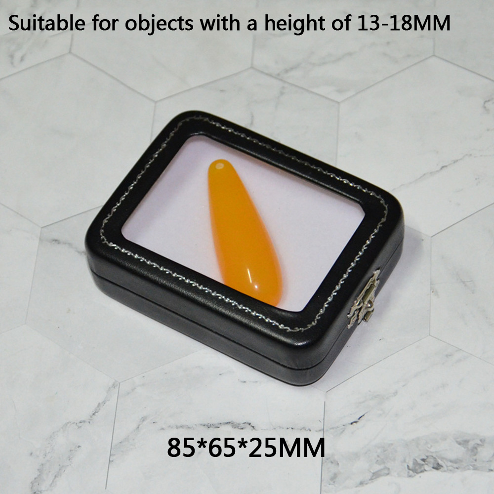 PU Leder Schmuck Box nackter Diamant Edelstein Perlen Aufbewahrung Vitrine Organizer - Bild 13 von 13