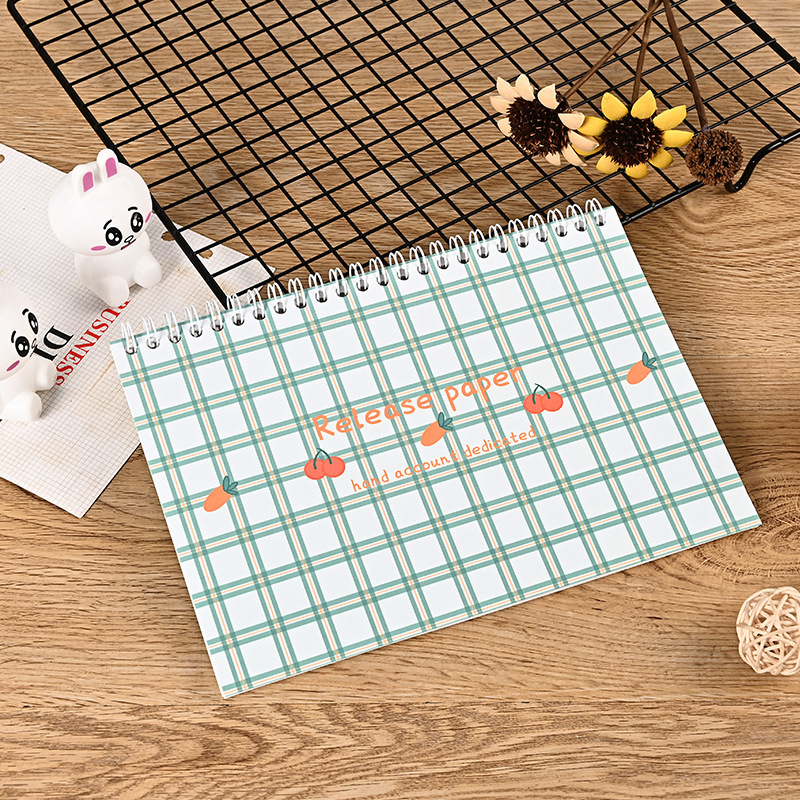 A5 Spiral Coil Notebook Release Paper Diary Planner Office Student Stationery - Imagen 10 de 12