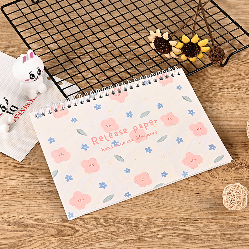 A5 Spiral Coil Notebook Release Paper Diary Planner Office Student Stationery - Imagen 12 de 12