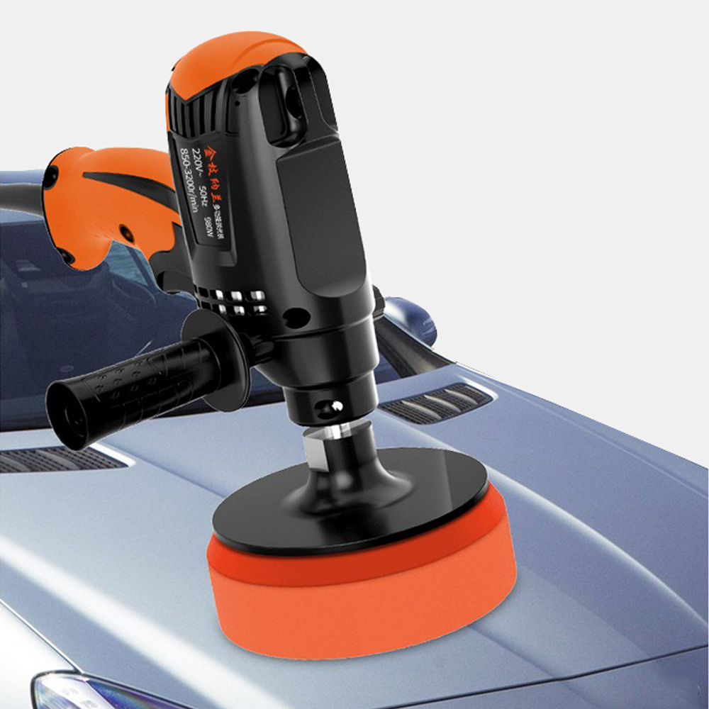 110V 980W Electric Car Polishing Machine Kit Floor Waxing Grinding Tool