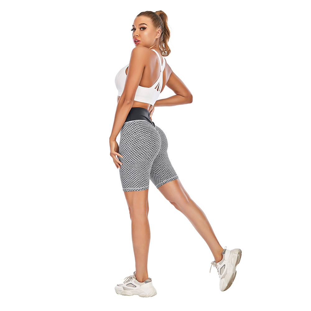 Womens High Waist Yoga Shorts Casual Cycling Biker Hot Pants Sports  Leggings Gym