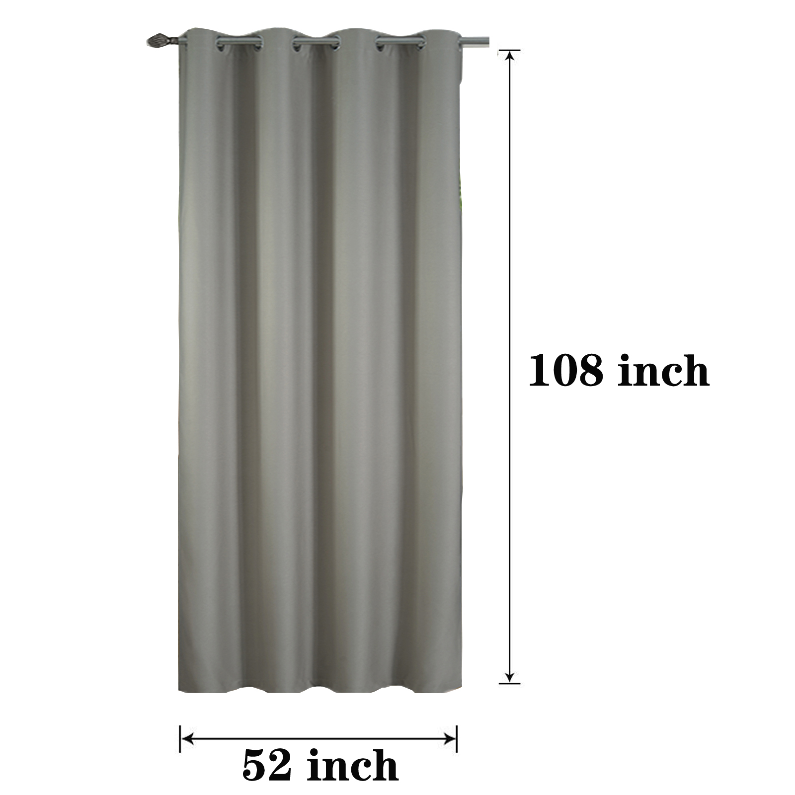 Outdoor Waterproof Curtains Window Porch Patio Thermal Insulated Blackout Panels