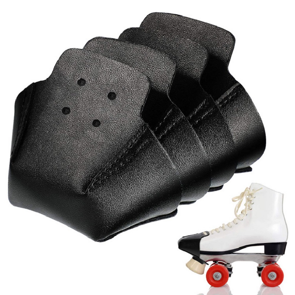 Leather Toe Roller Skate Shoe Headgear Pad Anti-injury Protective Cover 