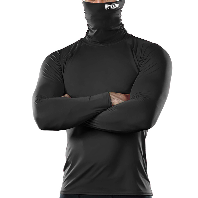 turtle neck compression shirt