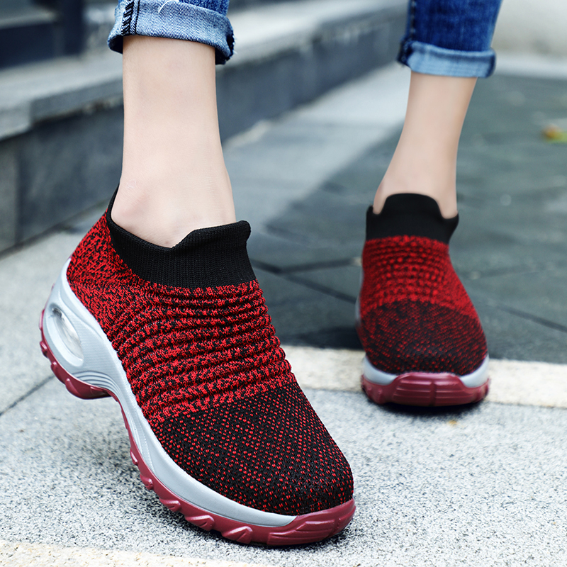 slip on cushion sneakers