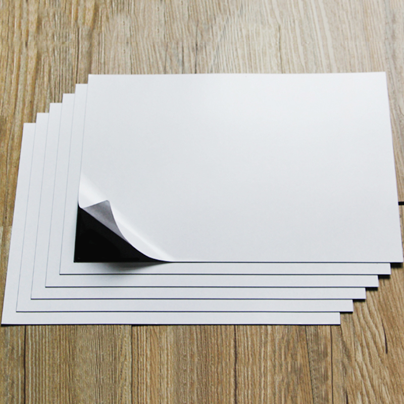 1Pc A4 Size White Magnetic Inkjet Print Sheet Soft Rubber Board ...