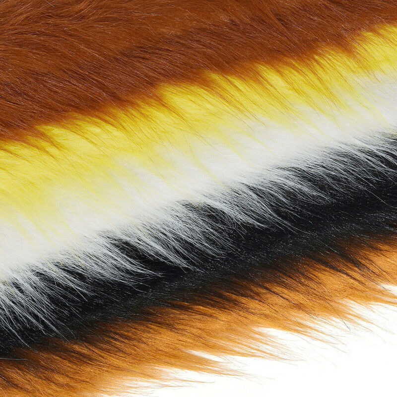 Luxury Half Meter Long Haired Pile Plush Faux Fur Fabric Diy Craft