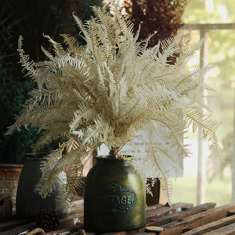 Natural Dried Flower Fern Leaf Bunch Plant DIY Wedding Party Home Floral Decor