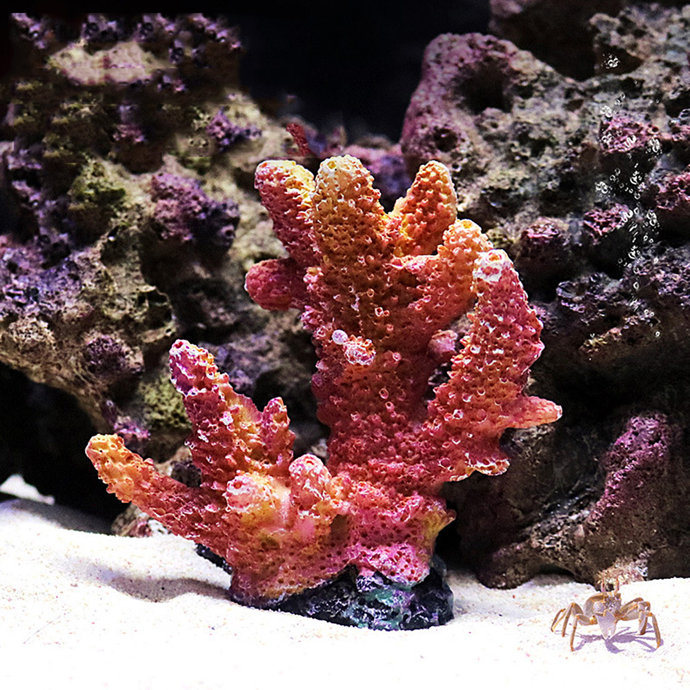 Decorações Resina Artificial Coral Reef Aquário Plantas Ornamento  Paisagismo Equipamentos Para Aquário Micro Paisagismo Acessórios 230625 De  $55,41