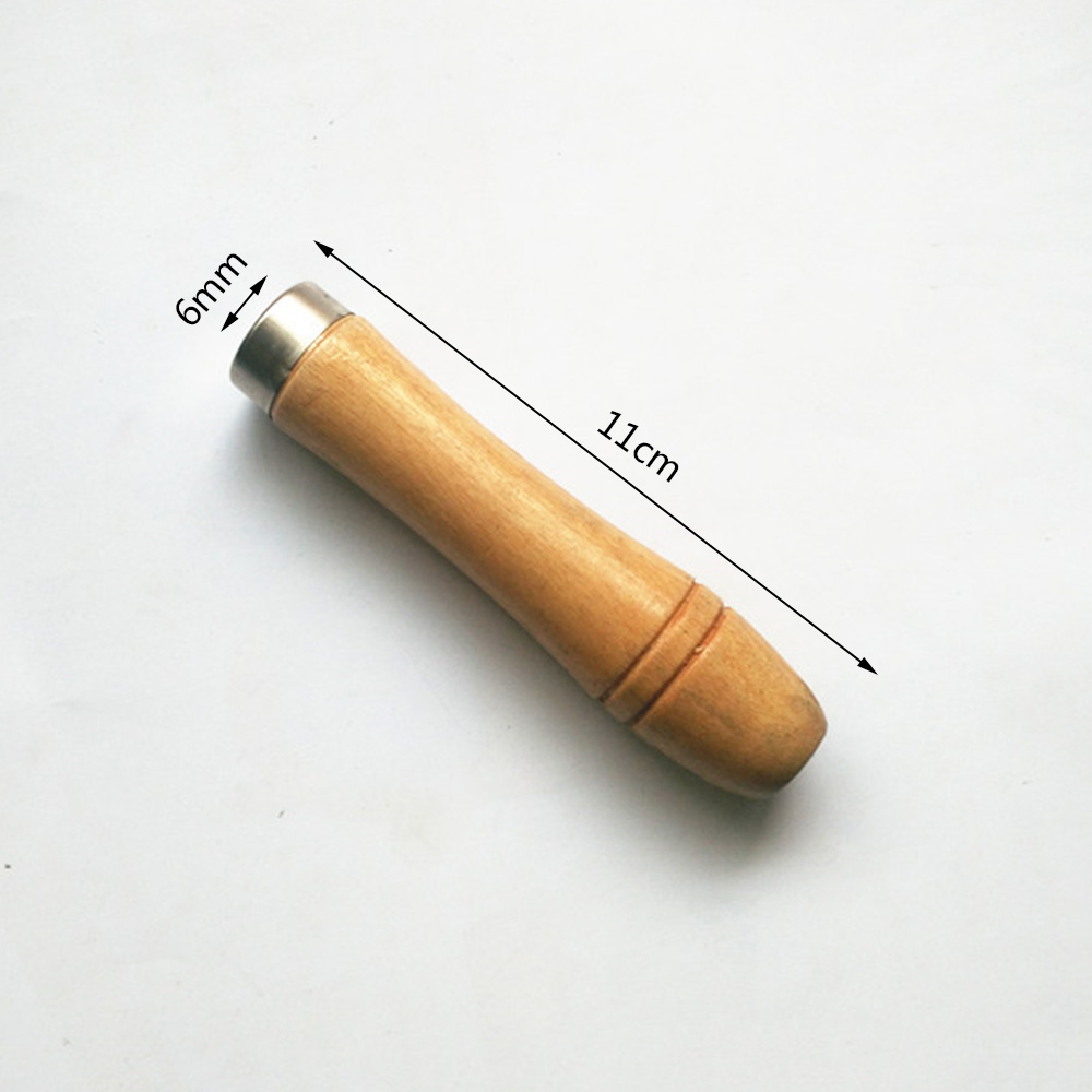 5Pcs Wooden File Handle Replacement Strong Metal Collars for File Craft Tool - Picture 7 of 7