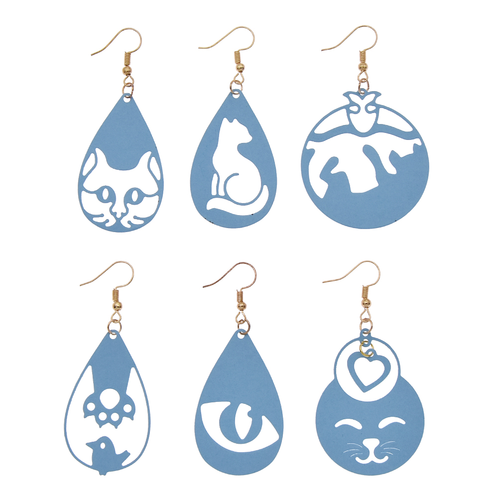 Earring Cutting Dies Teardrop Die Cuts DIY Jewelry Making Molds