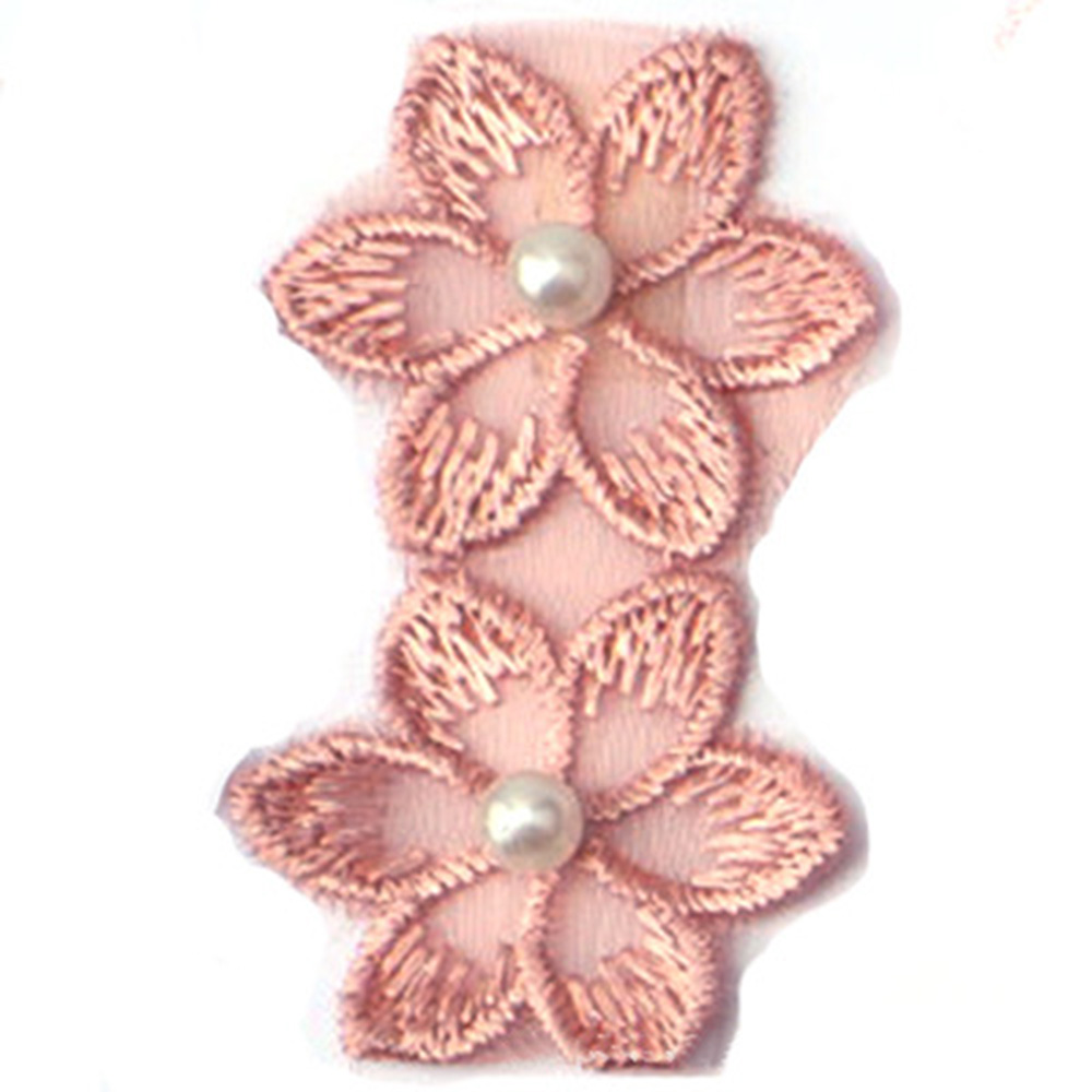 1Yard Beaded Flower Lace Trim Ribbon Embroidery Edge Sewing Wedding Decor DIY - Picture 26 of 27