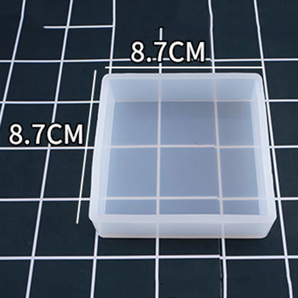 Cube Cuboid Resin Casting Silicone Mold DIY Crystal Jewelry Pendant Making Tool - Picture 14 of 22