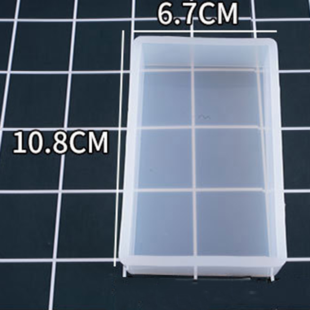 Cube Cuboid Resin Casting Silicone Mold DIY Crystal Jewelry Pendant Making Tool - Picture 15 of 22