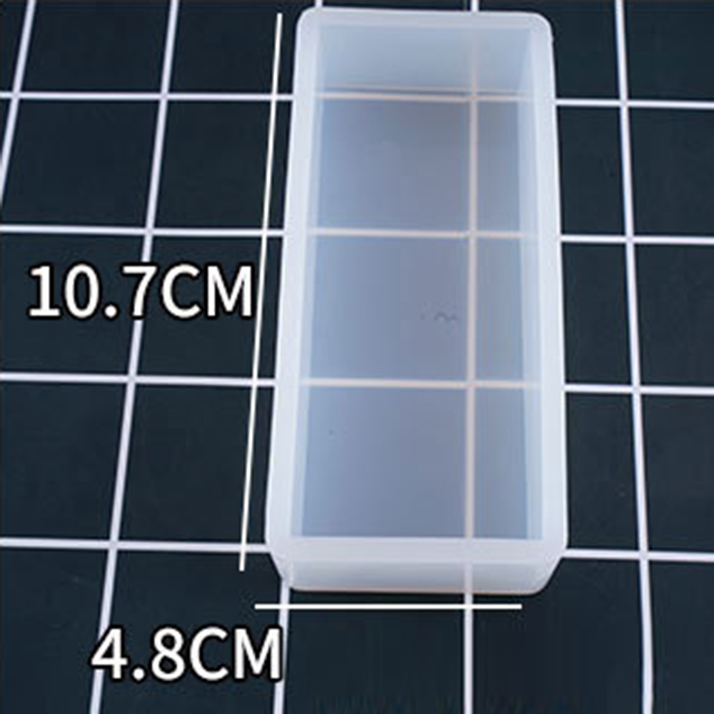 Cube Cuboid Resin Casting Silicone Mold DIY Crystal Jewelry Pendant Making Tool - Picture 17 of 22
