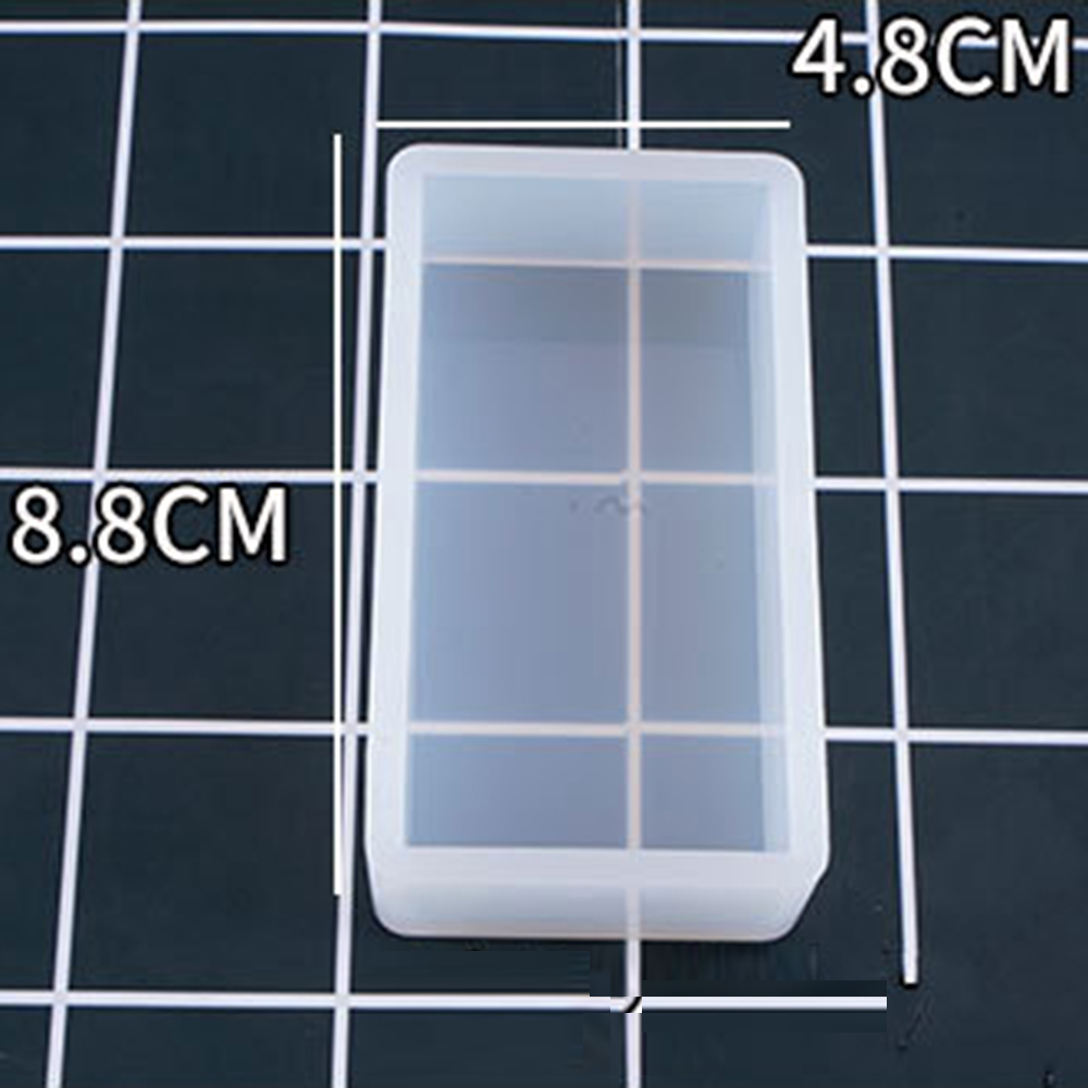 Cube Cuboid Resin Casting Silicone Mold DIY Crystal Jewelry Pendant Making Tool - Picture 18 of 22