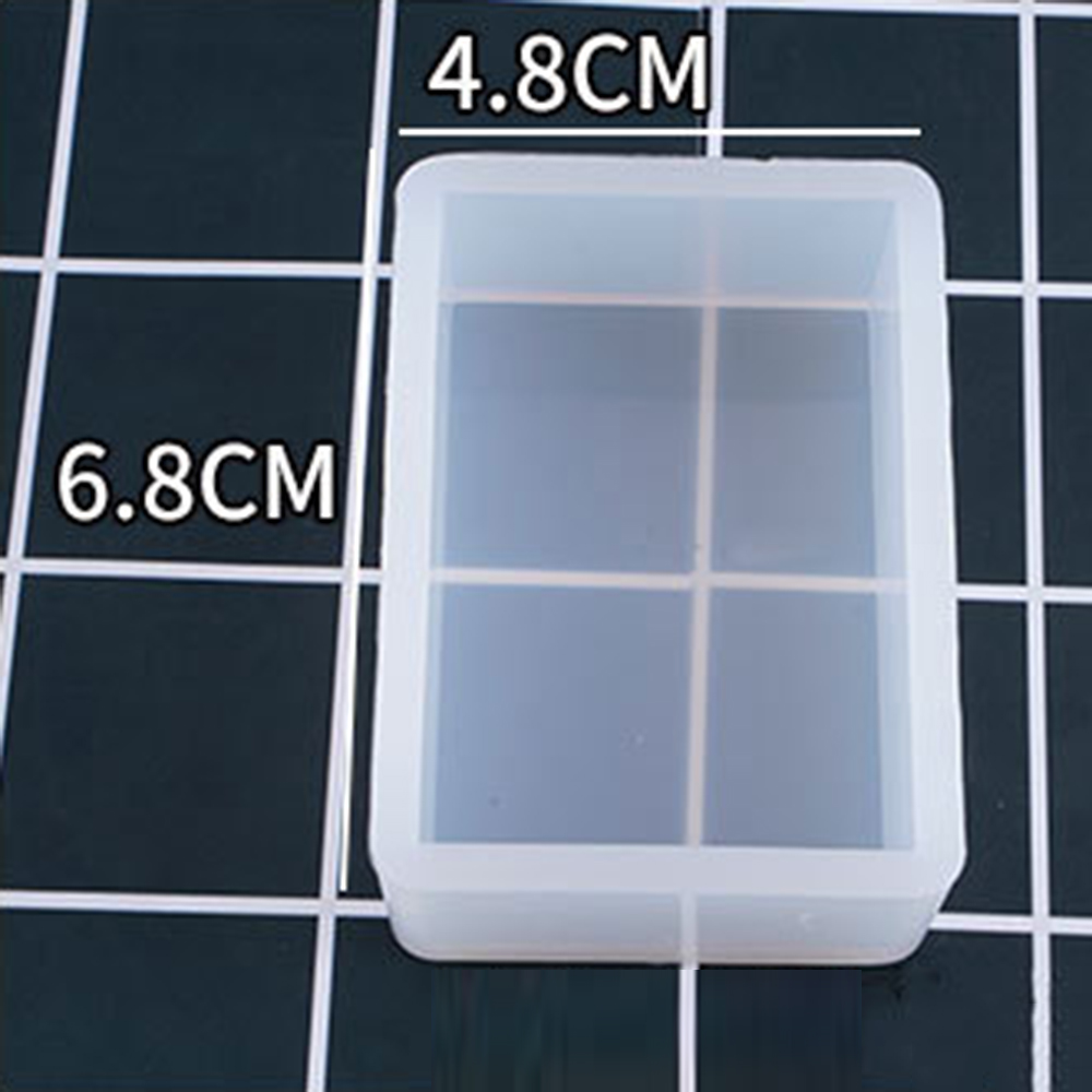 Cube Cuboid Resin Casting Silicone Mold DIY Crystal Jewelry Pendant Making Tool - Picture 19 of 22