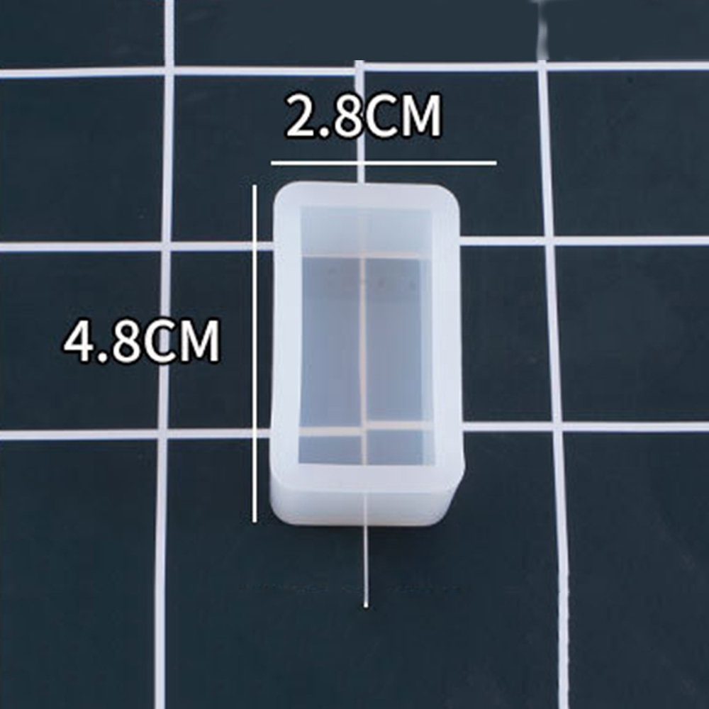 Cube Cuboid Resin Casting Silicone Mold DIY Crystal Jewelry Pendant Making Tool - Picture 22 of 22