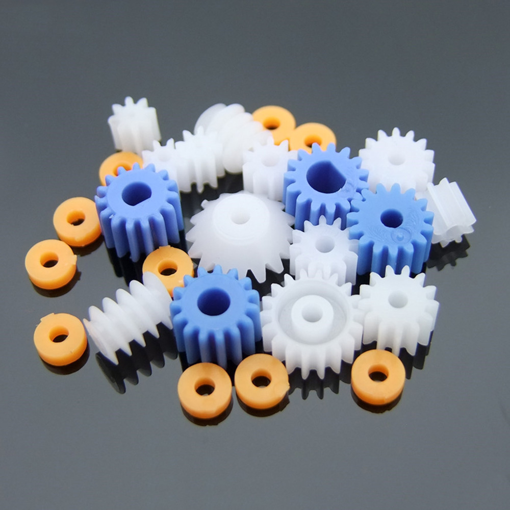 200Pcs/set Mixed Plastic Crown Gear Sector Gear Package Robot Set DIY Tools