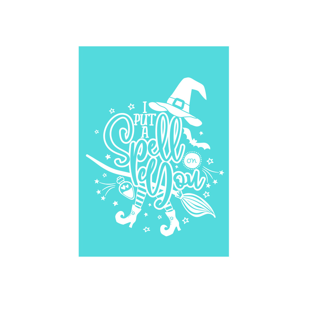 Halloween Pumpkin Silk Screen Printing Stencil Adhesive Mesh Transfer DIY Mugs - Picture 13 of 20