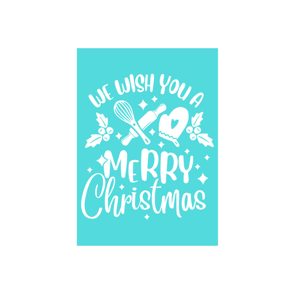 Christmas Silk Screen Printing Stencil Adhesive Mesh Transfer DIY Wood Fabric - Picture 14 of 34
