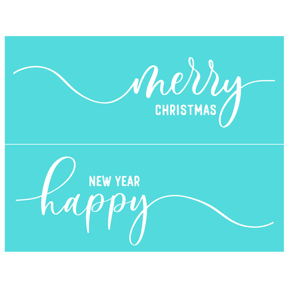 Christmas Silk Screen Printing Stencil Adhesive Mesh Transfer DIY Wood Fabric - Picture 22 of 34