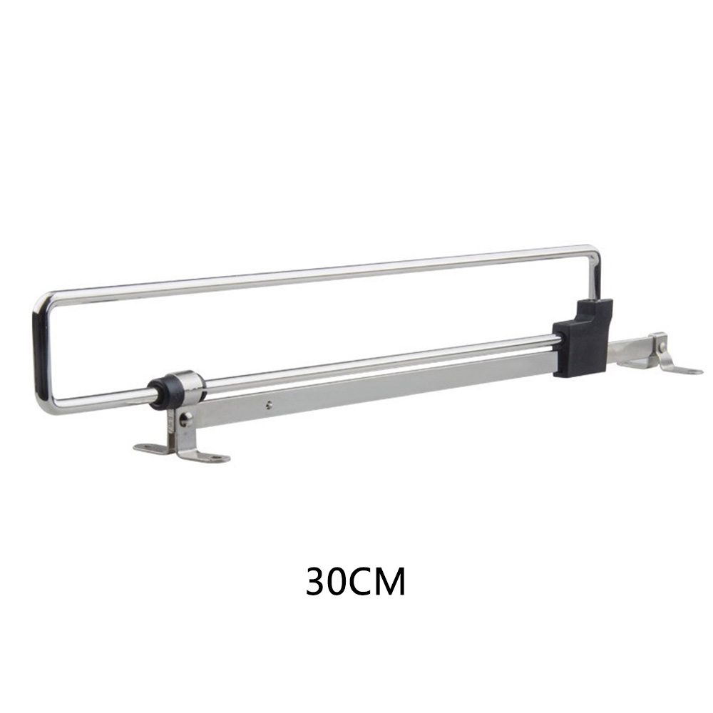 Wardrobe Pull Out Clothes Hanger Rail / Extending Rail / Organiser Pull 25-50CM - Picture 13 of 17