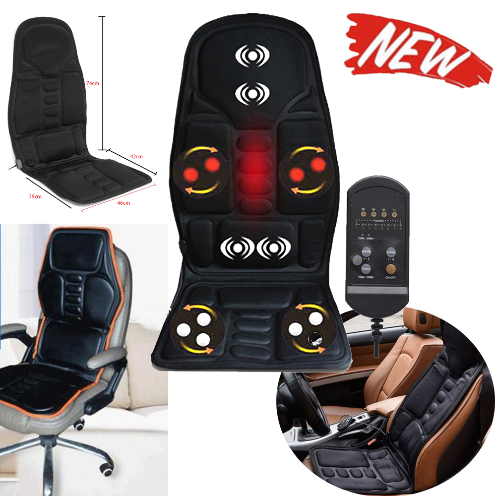 Details About 8 Mode Mage Car Seat Cushion Back Relief Chair Pad Heated Lumbar Mager Zyl