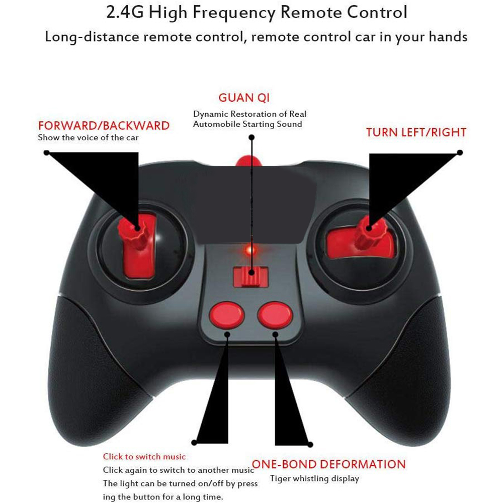 rc stunt car remote control