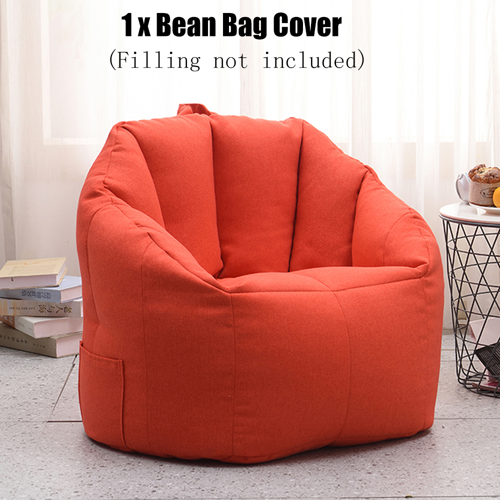 YuppieLife Large Bean Bag Chairs Couch Sofa Cover Indoor Lazy Lounger For Adults