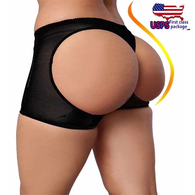 Women’s Butt and Hip Enhancer Booty Removable Padded Underwear Panties Shaper US