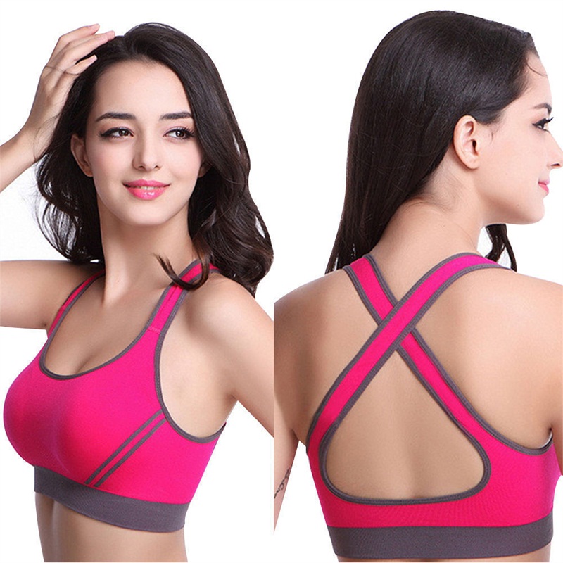 Stown Sportswear Padded Sports Bras for Women Gym Fitness Yoga Crop Top  Thin Straps Workout Push Up Bra and Inner Wear - AliExpress