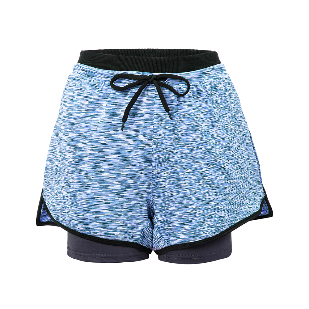 Women Casual Running Sport Shorts Yoga Gym Jogging Athletic Elastic Shorts Pants - Picture 17 of 20