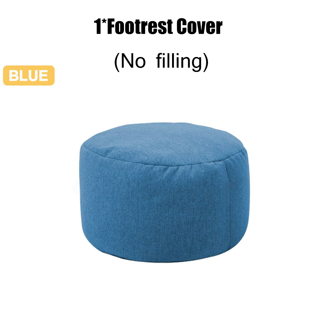 Large Bean Bag Chair Sofa Couch Cover Indoor Outdoor Lazy Lounger Cover 8-colors