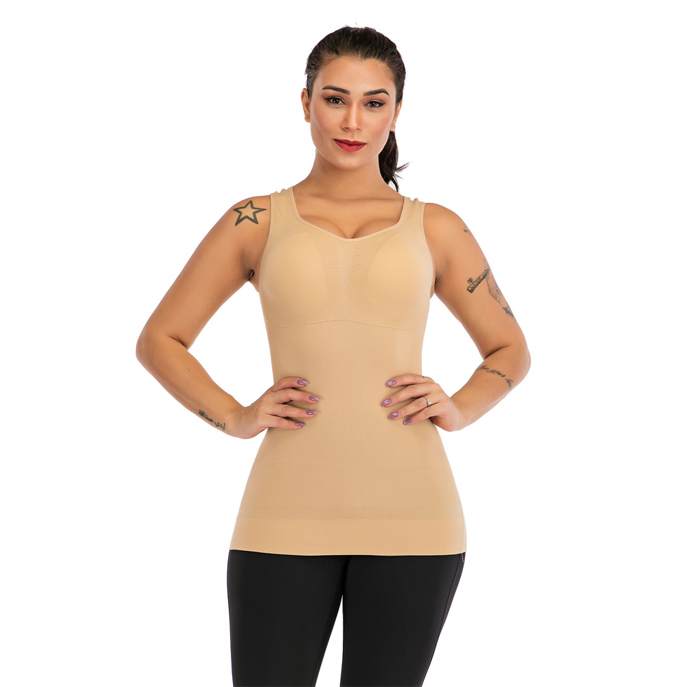 Women Body Shaper Slimming Vest Corset Bra Cami Tank Top Shapewear M L 2XL  3XL