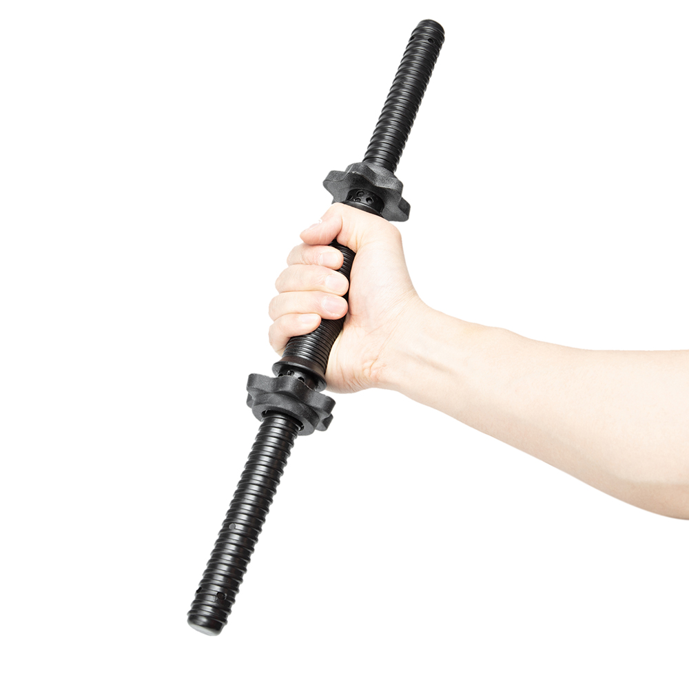 Adjustable Dumbbell Bar 1 inch Threaded Barbell Handles Home Gym