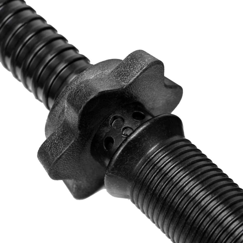 Adjustable Dumbbell Bar 1 inch Threaded Barbell Handles Home Gym