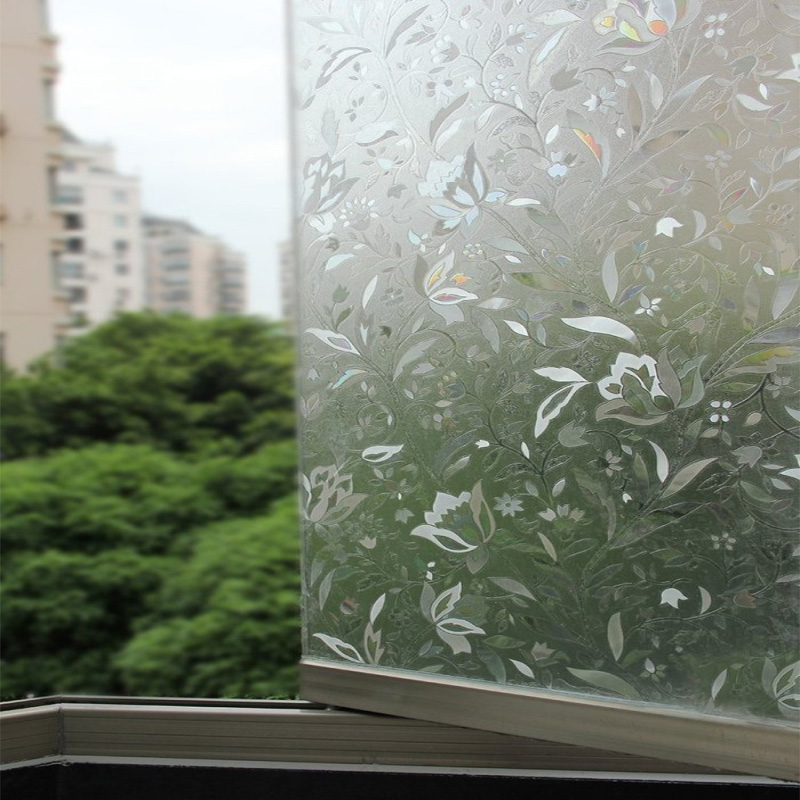 HEISS! Sichtschutzfenster Glasfolie Aufkleber Statisch Kleben Mattiert Badezimmer Tür Zuhause - Bild 7 von 16