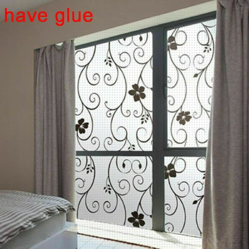 HEISS! Sichtschutzfenster Glasfolie Aufkleber Statisch Kleben Mattiert Badezimmer Tür Zuhause - Bild 9 von 16