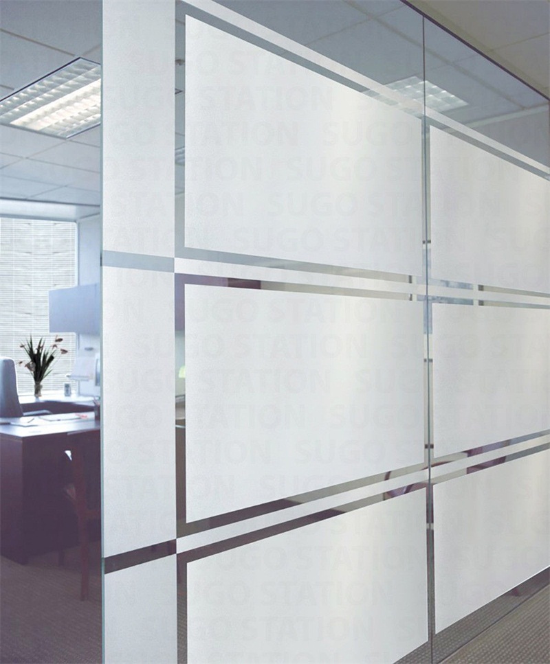 Frosted Privacy Window Film Non-adhesive Anti UV stained Glass For Window Door - Picture 17 of 20
