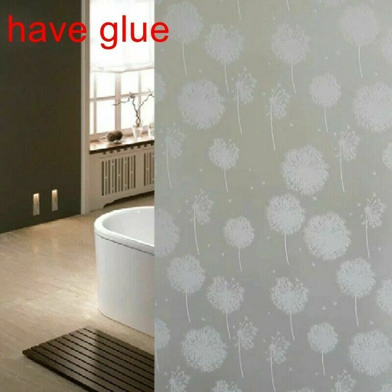 HEISS! Sichtschutzfenster Glasfolie Aufkleber Statisch Kleben Mattiert Badezimmer Tür Zuhause - Bild 12 von 16