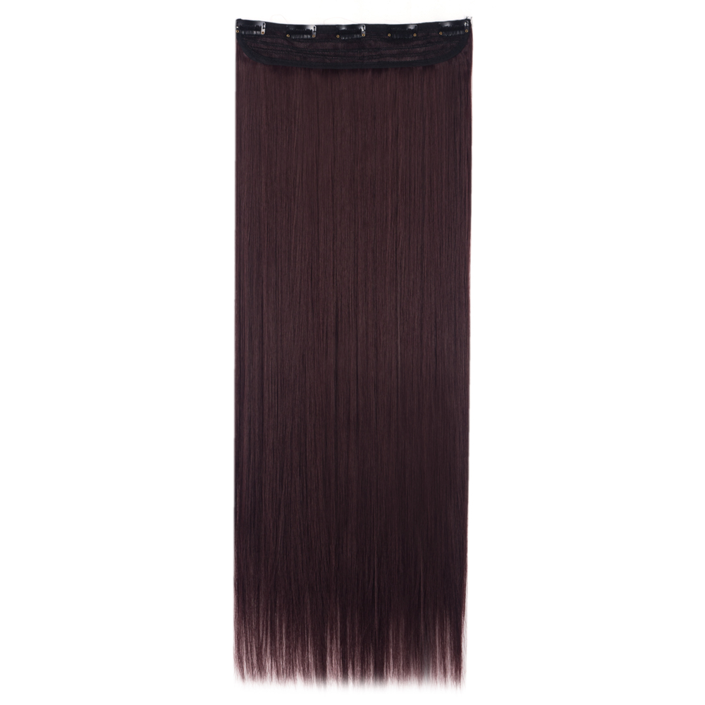 NEW Thick Wavy Curly Clip In On Hair Extensions 3/4 Head 5-Clips Hairpieces ZYL - 第 52/52 張圖片